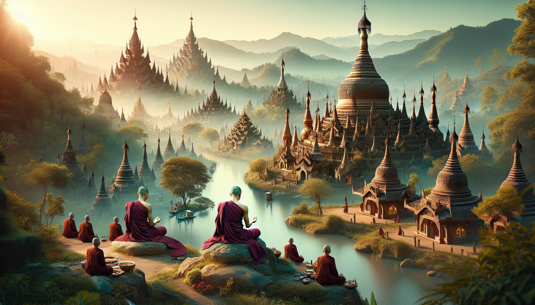 theravada buddhism in myanmar